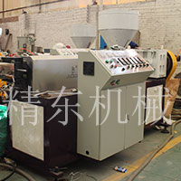 pvc塑料门窗胶条挤出机 密封条生产线视频